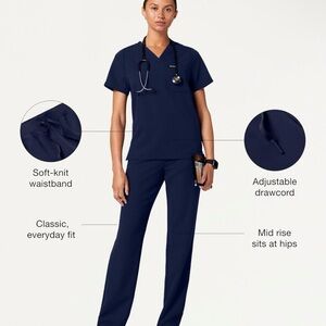 Navy Blue Scrub pants
